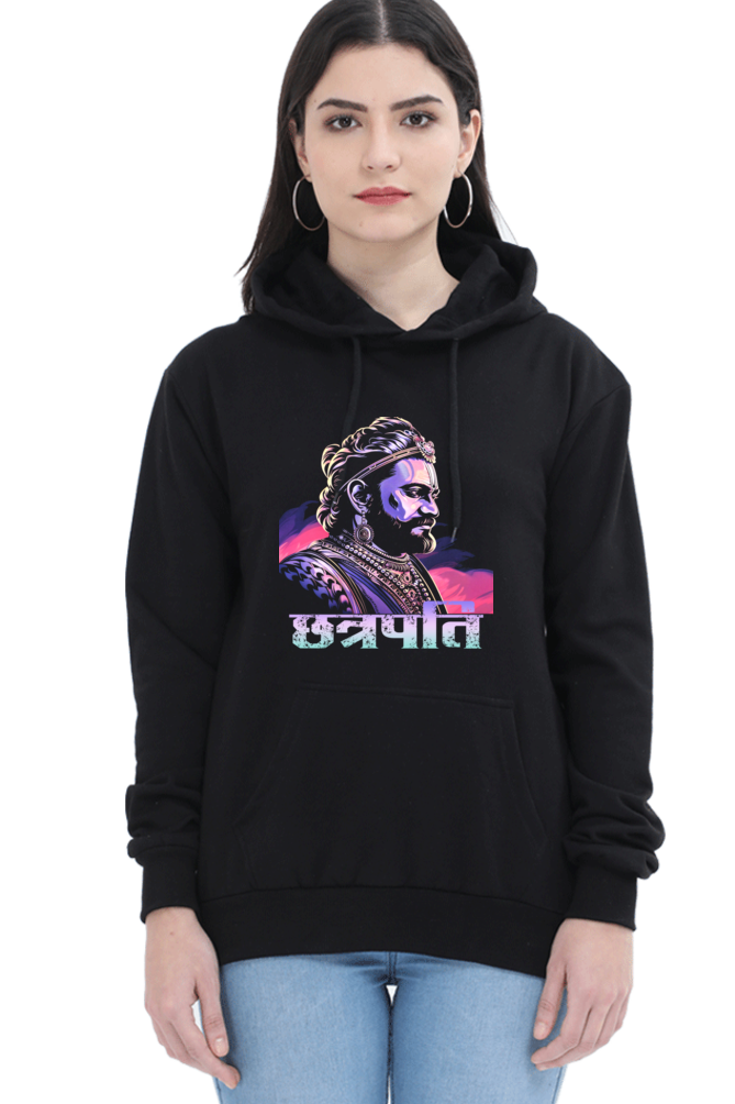 Shivaji Maharaj Warrior Spirit Hoodie Sweatshirt T-Shirts for Women Vastrdhamm