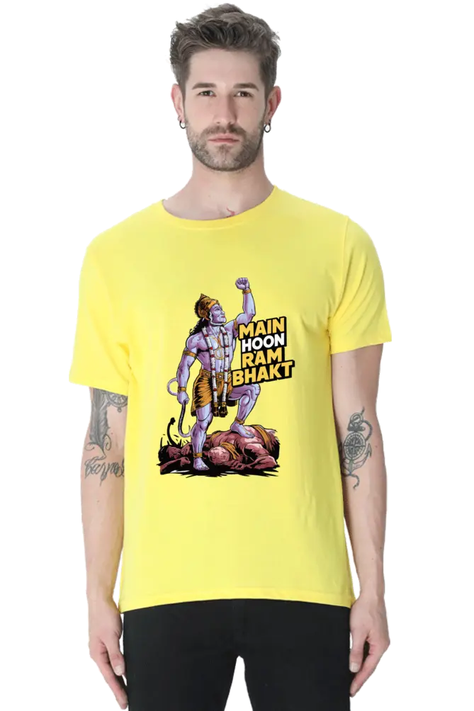 Bal Shakti Hanuman's Display of Strength T-Shirt | Regular Fit Vastrdhamm