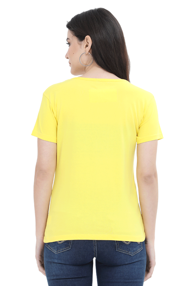 Republic Day Pride Round Neck Half Sleeve Classic T-Shirts for Womens Vastrdhamm