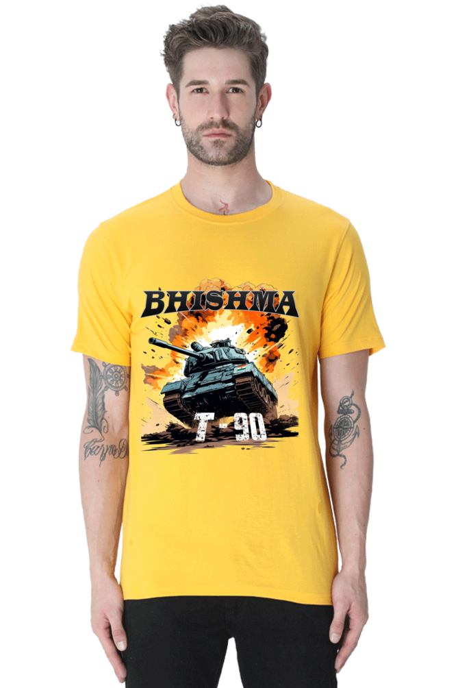 Bhishma T-90 Pride Round Neck Half Sleeve Classic T-Shirts for Men Vastrdhamm