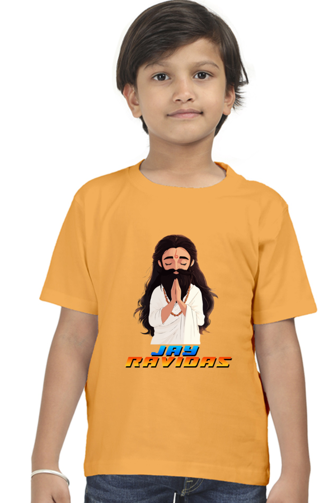 Ravidas Devotion Round Neck Half Sleeve Classic T-Shirts for Boy Vastrdhamm