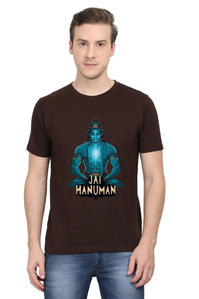 Hanuman's Tapasya Path to Divine Power T-Shirt | Regular Fit Vastrdhamm