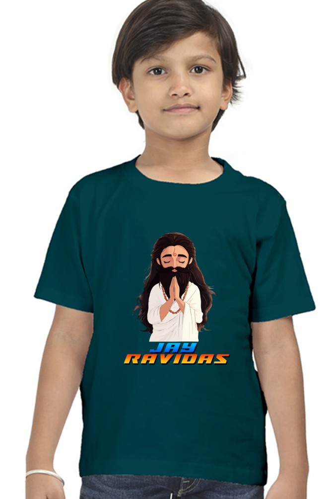 Ravidas Devotion Round Neck Half Sleeve Classic T-Shirts for Boy Vastrdhamm