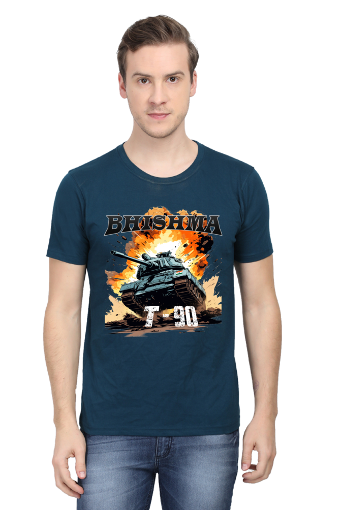 Bhishma T-90 Pride Round Neck Half Sleeve Classic T-Shirts for Men Vastrdhamm