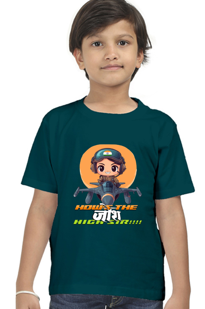 India’s Future Round Neck Half Sleeve Classic T-Shirts for Boys Vastrdhamm