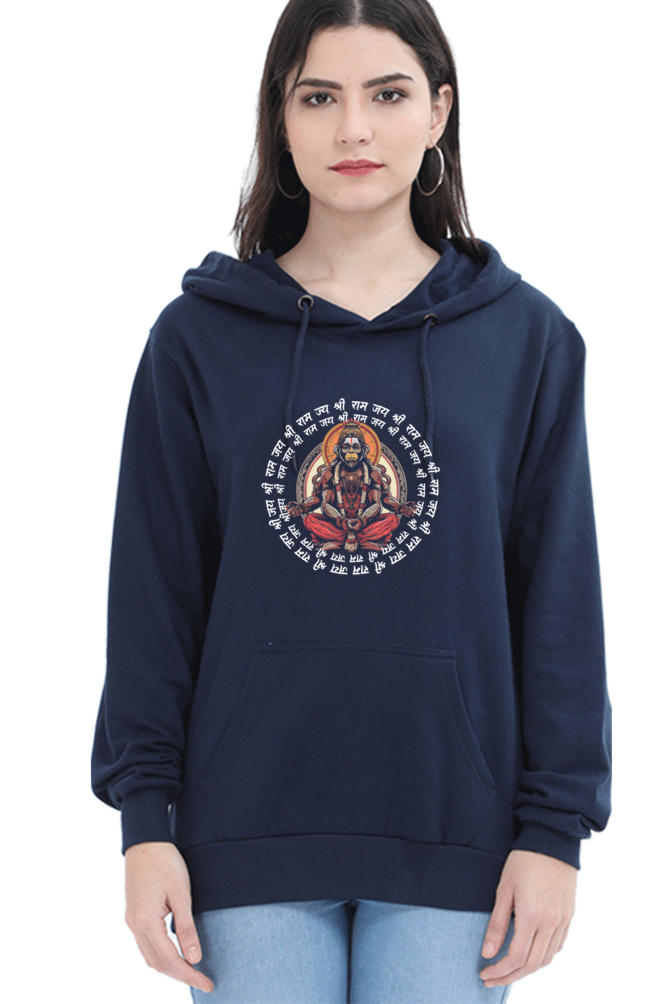 Hanuman Supreme DevotionHoodie Sweatshirt T-Shirts for Women Vastrdhamm