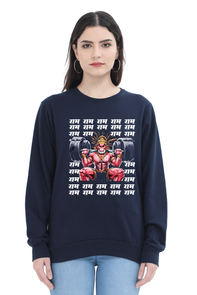 Hanuman Immortal StrengthSweatshirt T-Shirts for Women Vastrdhamm