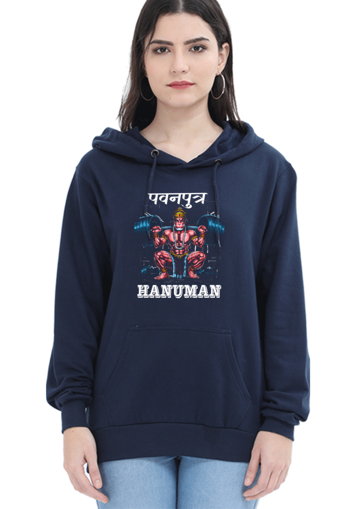 Hanuman Cosmic WarriorHoodie Sweatshirt T-Shirts for Women Vastrdhamm