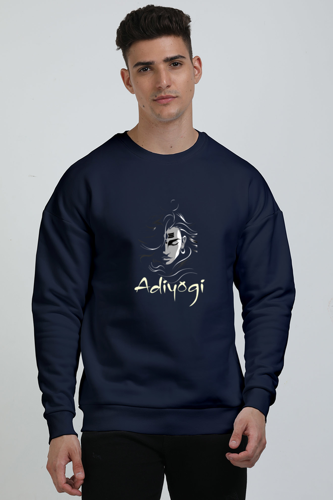 Shiv Ji Shankar Oversized Sweatshirt T-Shirts  for Men Vastrdhamm