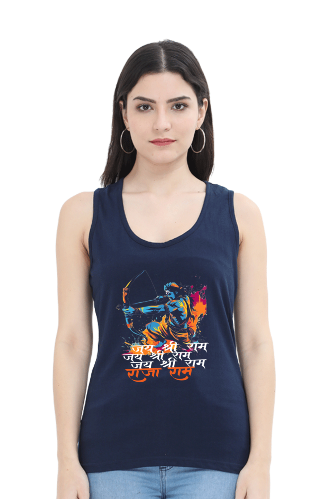 Ram Ji Sita Ram Tank Top T-Shirts for Women Vastrdhamm