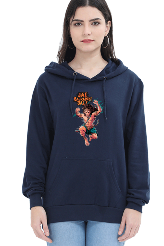 Hanuman Bhakti DevotionHoodie Sweatshirt T-Shirts for Women Vastrdhamm