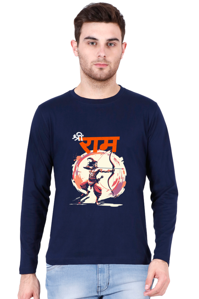 Powerful Ram Ji Round Neck Full Sleeve Vastrdhamm