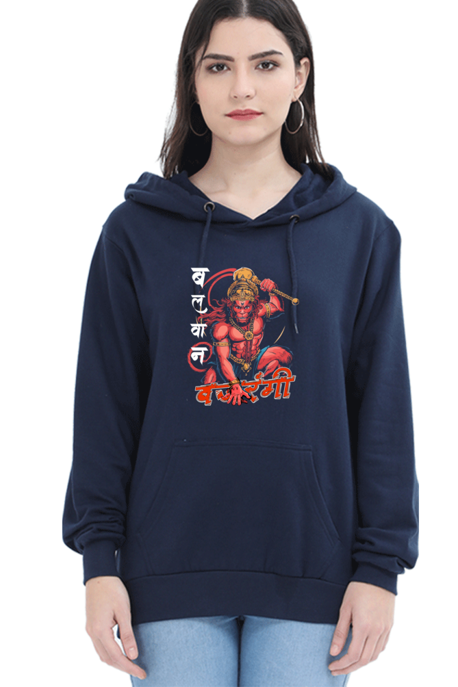 Hanuman Warrior SpiritHoodie Sweatshirt T-Shirts for Women Vastrdhamm