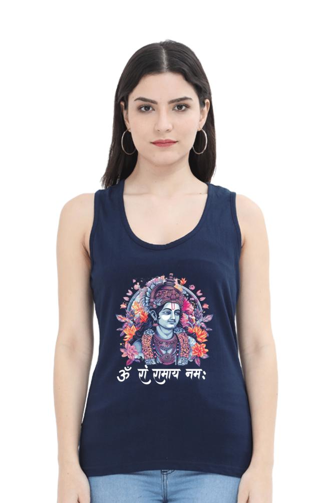 Ram Ji Righteous Path Tank Top T-Shirts for Women Vastrdhamm