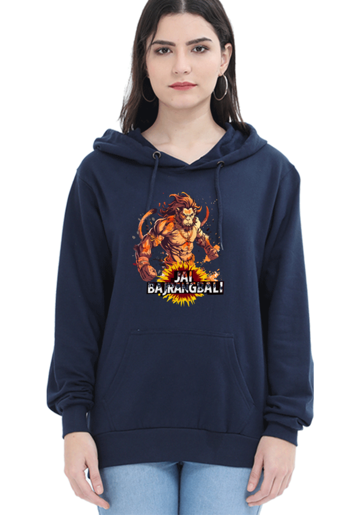 Hanuman DevoteeHoodie Sweatshirt T-Shirts for Women Vastrdhamm