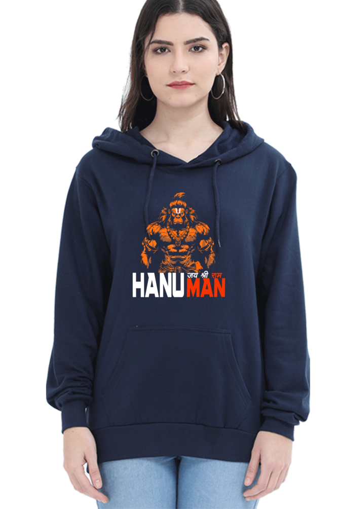 Hanuman Ethereal ForceHoodie Sweatshirt T-Shirts for Women Vastrdhamm