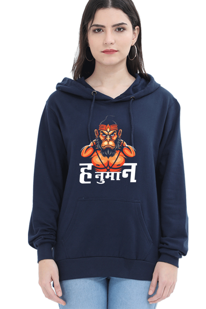 Hanuman Sacred StrengthHoodie Sweatshirt T-Shirts for Women Vastrdhamm