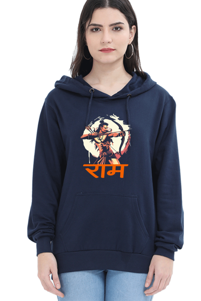 Ram Ji Divine Grace Hoodie Sweatshirt T-Shirts for Women Vastrdhamm