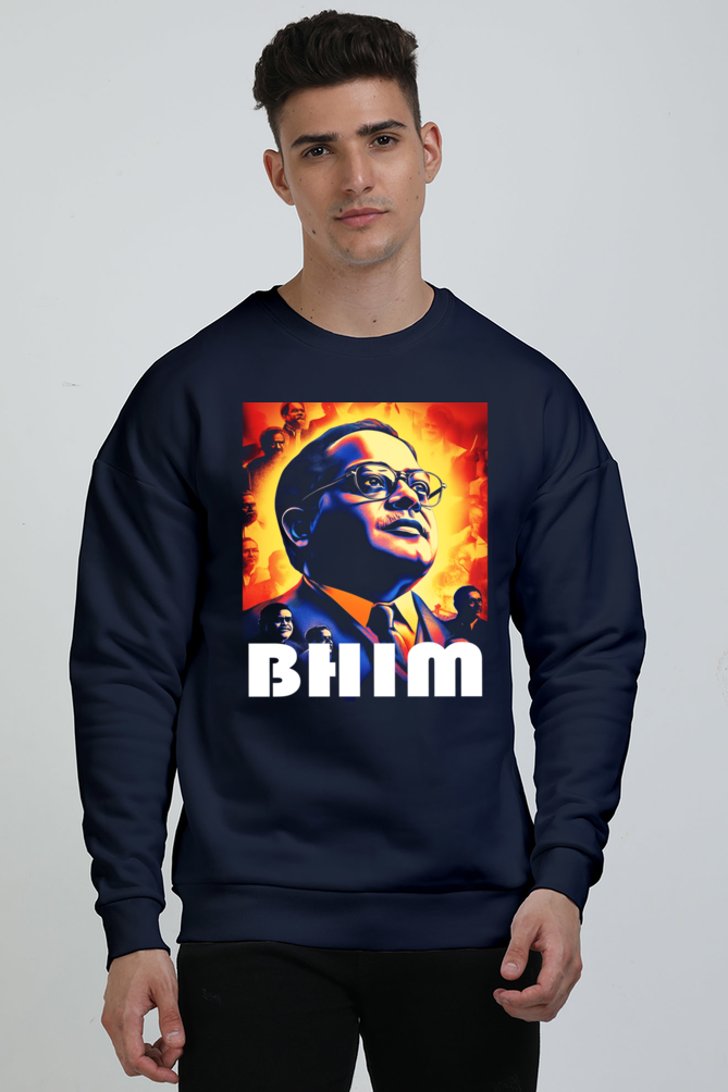 Ambedkar Social Justice Oversized Sweatshirt T-Shirts for Men Vastrdhamm