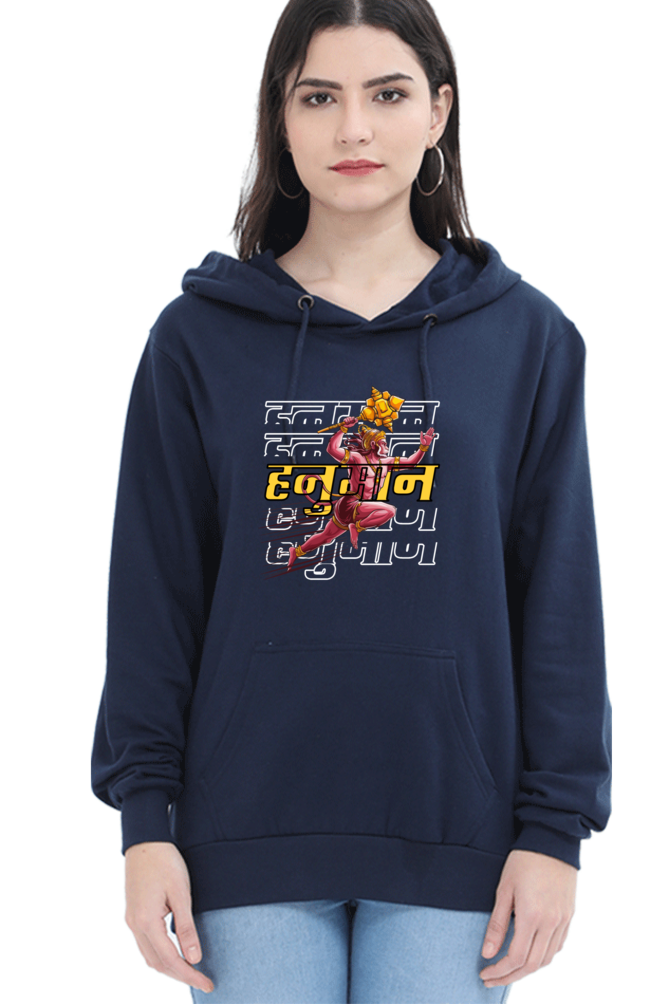 Hanuman Strength Hoodie Sweatshirt T-Shirts for Women Vastrdhamm