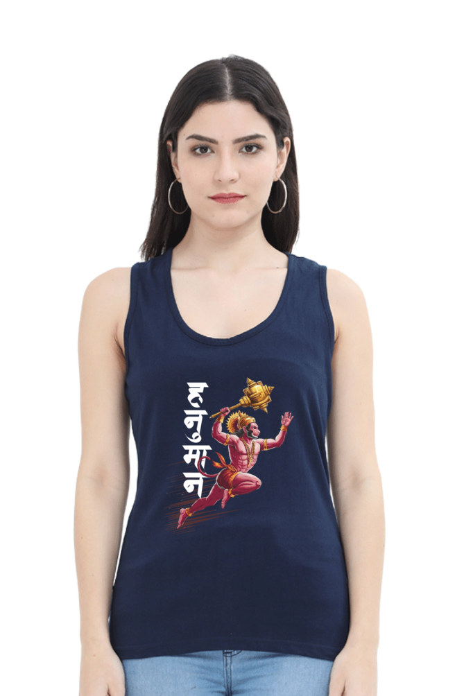 Hanuman Flying HighTank Top T-Shirts for Women Vastrdhamm