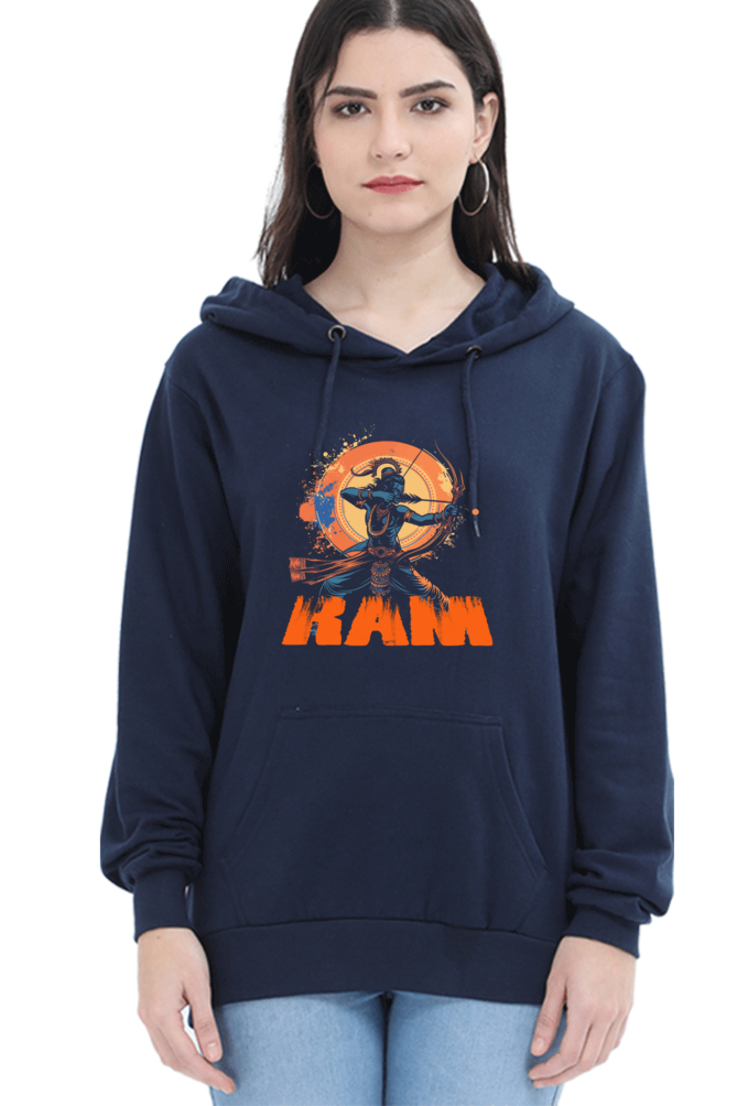 Ram Ji Maryada Purushottam Hoodie Sweatshirt T-Shirts for Women Vastrdhamm