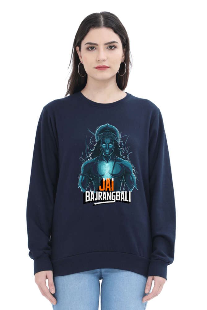 Hanuman Divine DynamoSweatshirt T-Shirts for Women Vastrdhamm