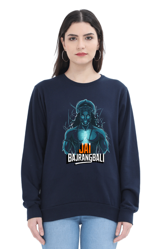 Hanuman Divine DynamoSweatshirt T-Shirts for Women Vastrdhamm