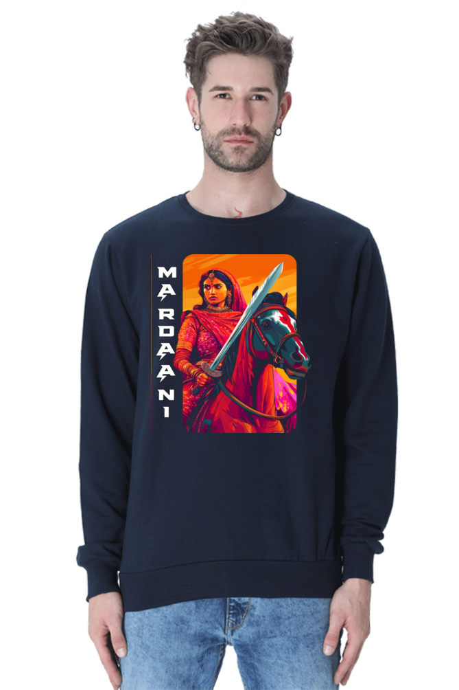 Lakshmi Bai Warrior Spirit Sweatshirt T-Shirts for Men Vastrdhamm