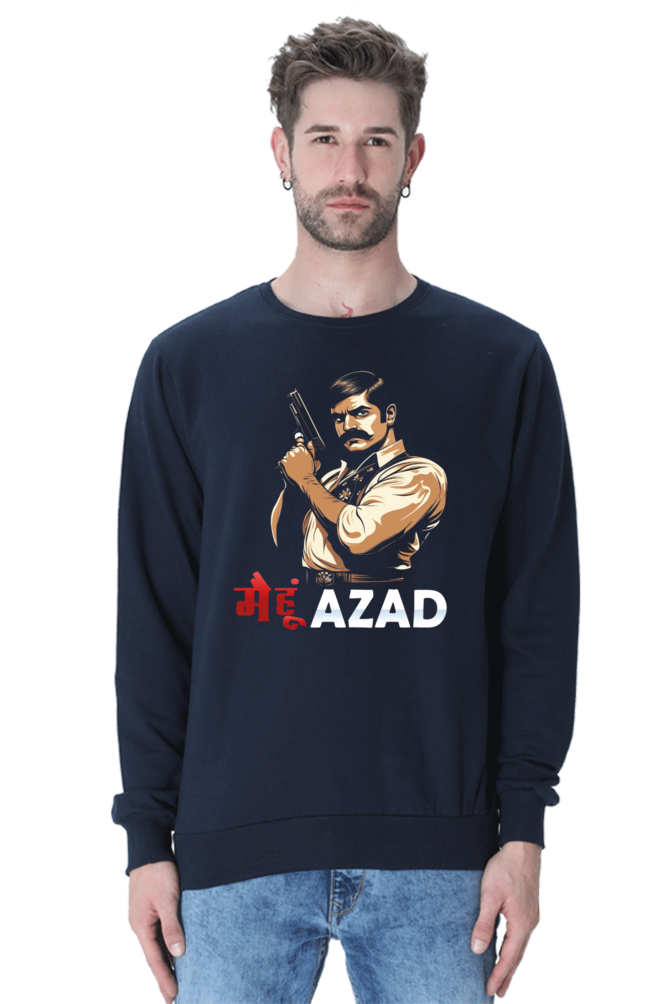 Chandra Shekhar Azad Courage Sweatshirt T-Shirts for Men Vastrdhamm