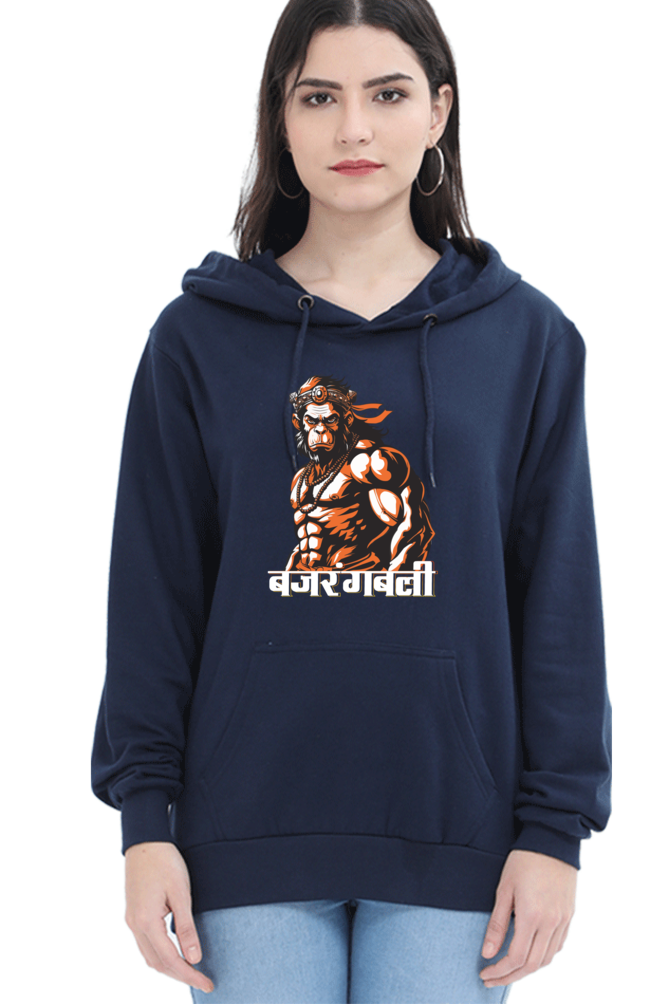 Hanuman Devotional SpiritHoodie Sweatshirt T-Shirts for Women Vastrdhamm