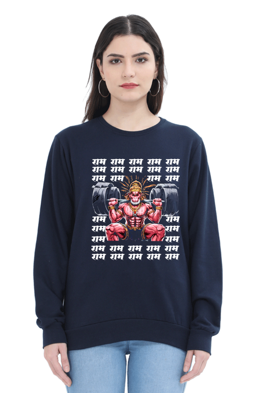 Hanuman Immortal StrengthSweatshirt T-Shirts for Women Vastrdhamm