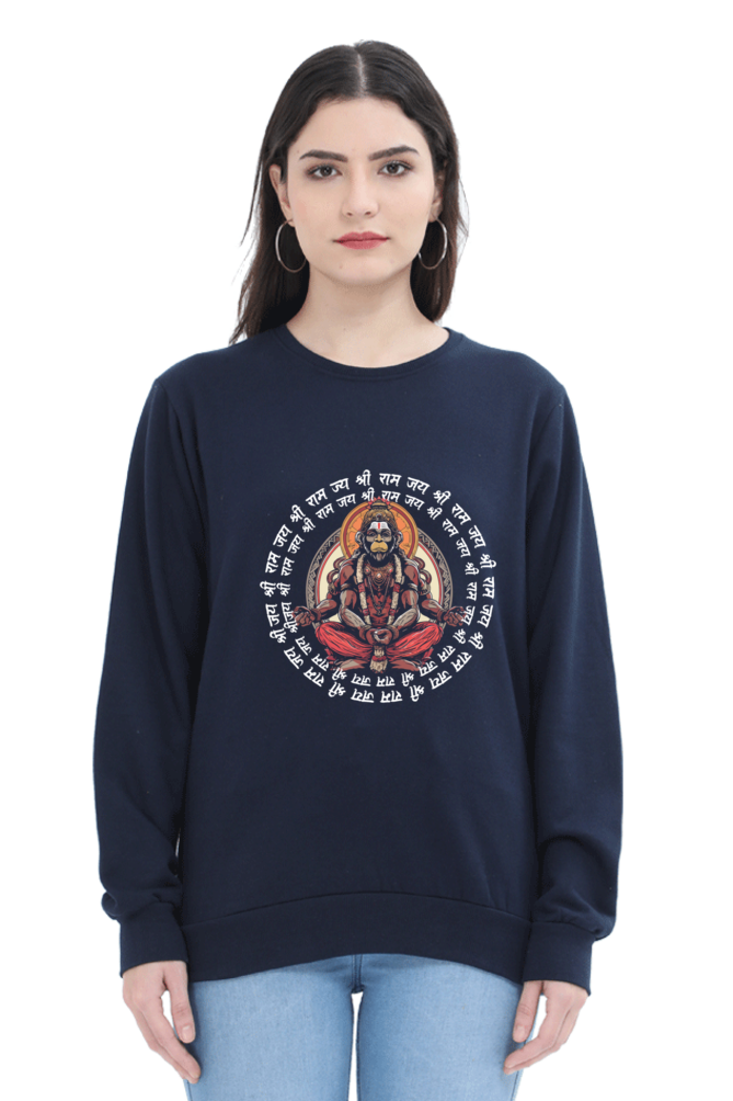 Hanuman Eternal GuardianSweatshirt T-Shirts for Women Vastrdhamm