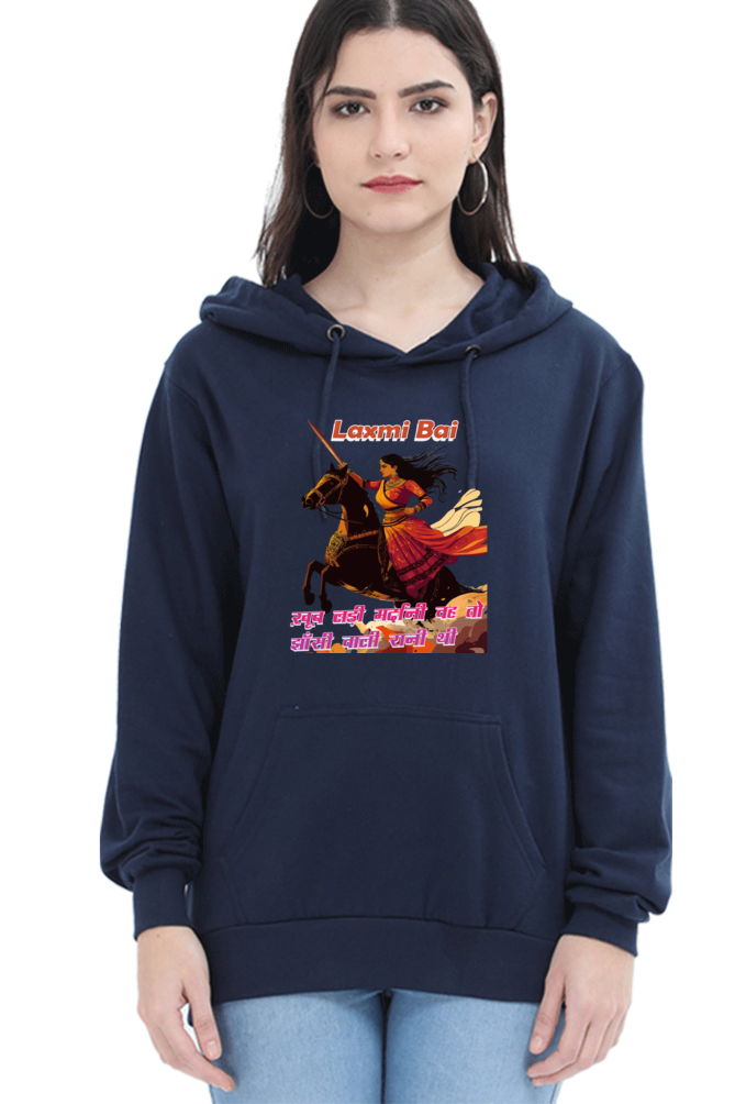 Lakshmi Bai Fierce DefenderHoodie Sweatshirt T-Shirts for Women Vastrdhamm