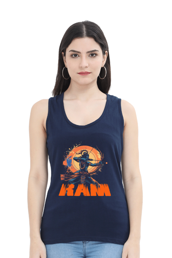 Ram Ji Maryada Purushottam Tank Top T-Shirts for Women Vastrdhamm