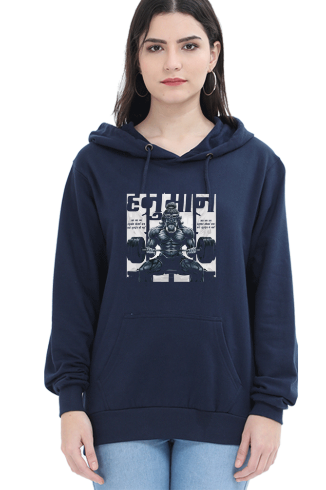 Hanuman Infinite StrengthHoodie Sweatshirt T-Shirts for Women Vastrdhamm