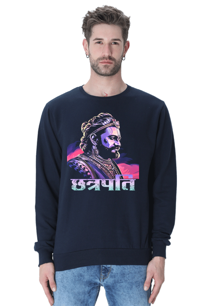 Shivaji Maharaj Warrior Spirit Sweatshirt T-Shirts for Men Vastrdhamm