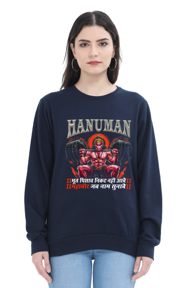 Hanuman Sacred WarriorSweatshirt T-Shirts for Women Vastrdhamm