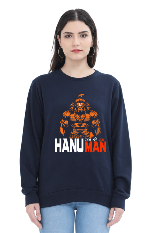 Hanuman Sacred StrengthSweatshirt T-Shirts for Women Vastrdhamm