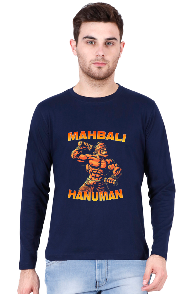 Fortitudinous Hanuman Ji Round Neck Full Sleeve Vastrdhamm