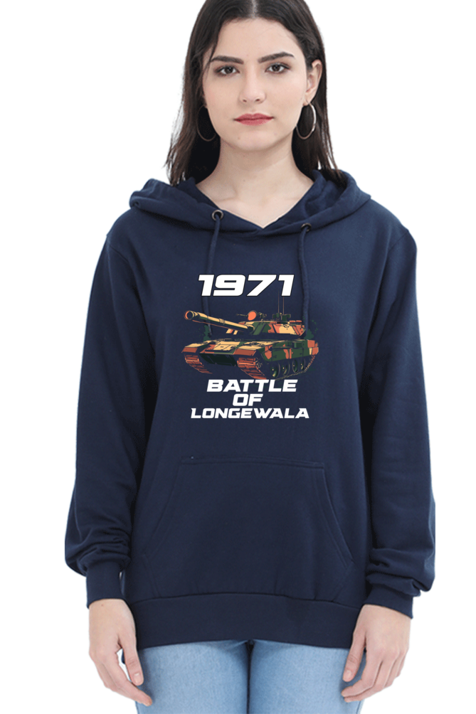 Victory at Longewala Hoodie Sweatshirt T-Shirts for Women Vastrdhamm