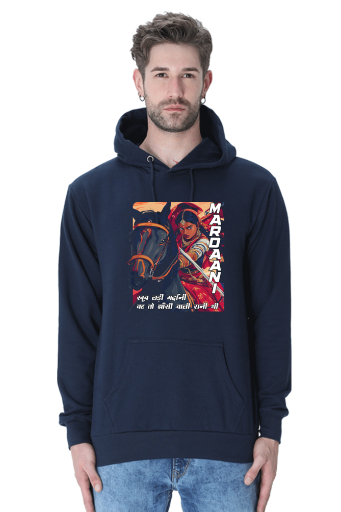 Lakshmi Bai Courage Unleashed Hoodie Sweatshirt T-Shirts for Men Vastrdhamm