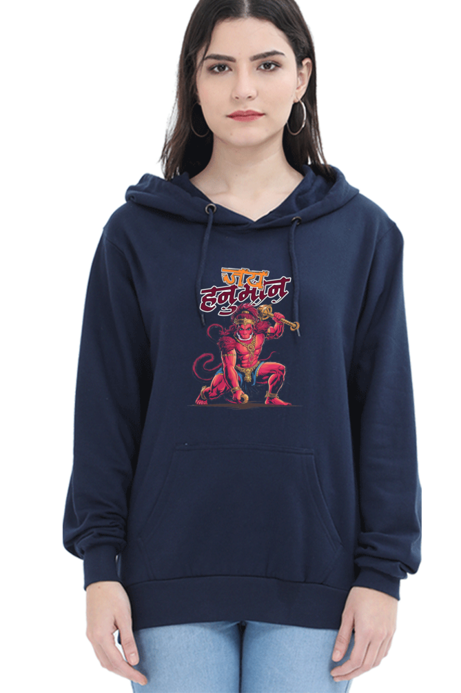 Hanuman BhaktiHoodie Sweatshirt T-Shirts for Women Vastrdhamm