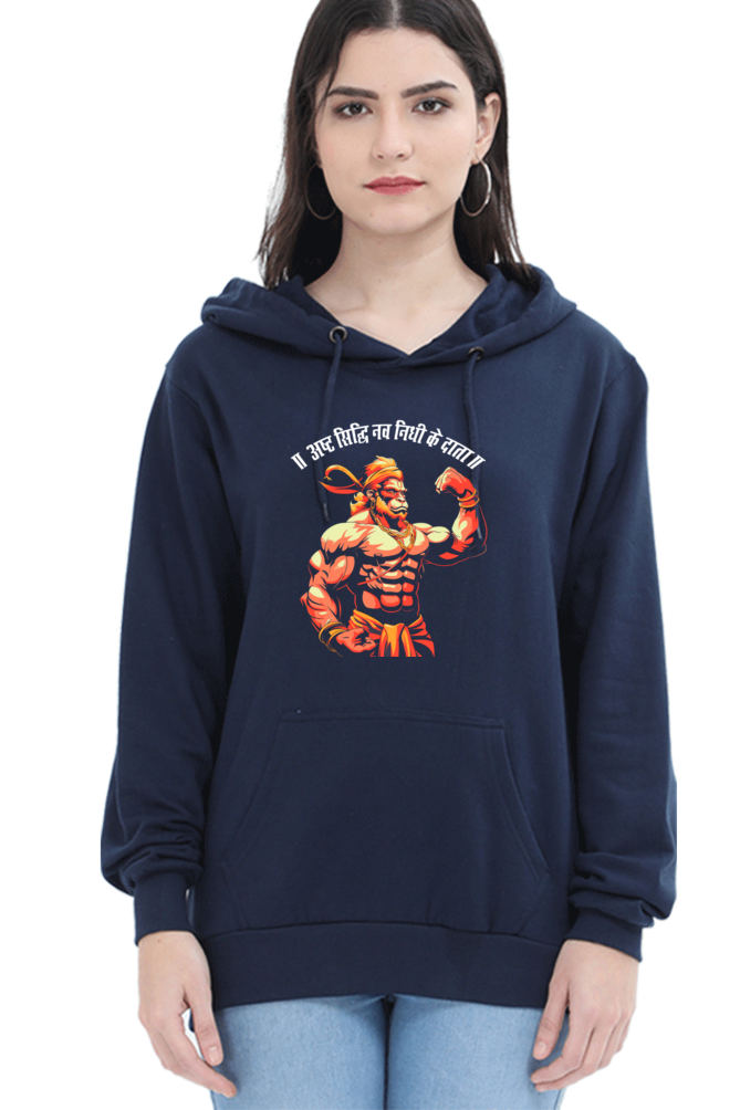 Hanuman Super StrengthHoodie Sweatshirt T-Shirts for Women Vastrdhamm