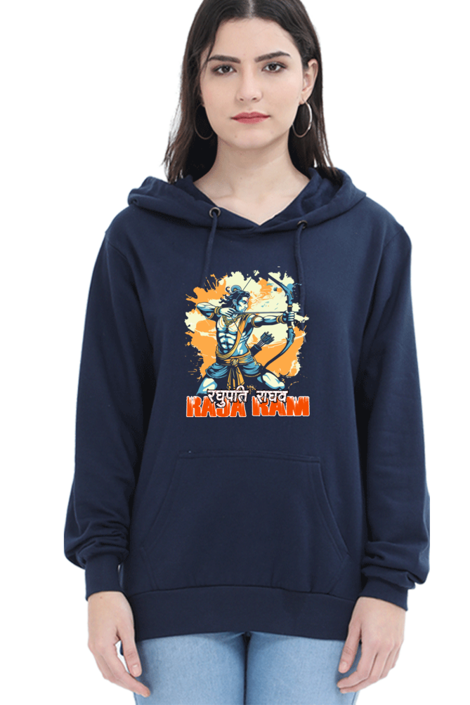 Ram Ji Warrior Spirit Hoodie Sweatshirt T-Shirts for Women Vastrdhamm