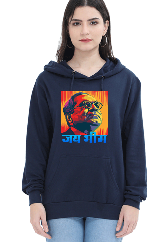 Ambedkar Vision Hoodie Sweatshirt T-Shirts for Women Vastrdhamm