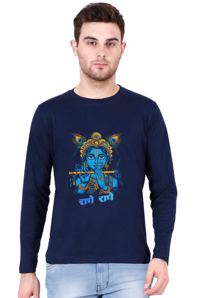 Glorious Krishna Ji Round Neck Full Sleeve Vastrdhamm