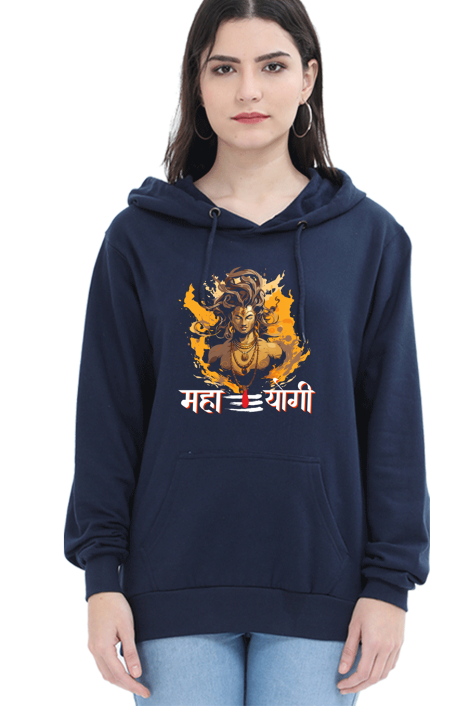 Shiv Ji Divine Power Hoodie Sweatshirt T-Shirts for Women Vastrdhamm