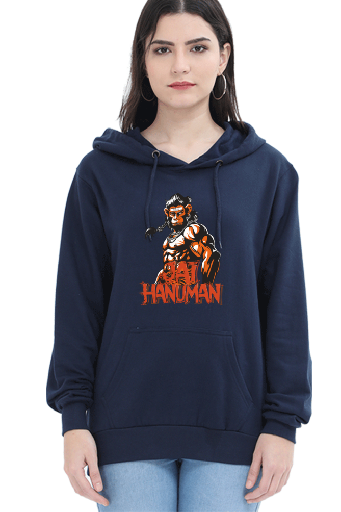 Hanuman Bhakti DevotionHoodie Sweatshirt T-Shirts for Women Vastrdhamm