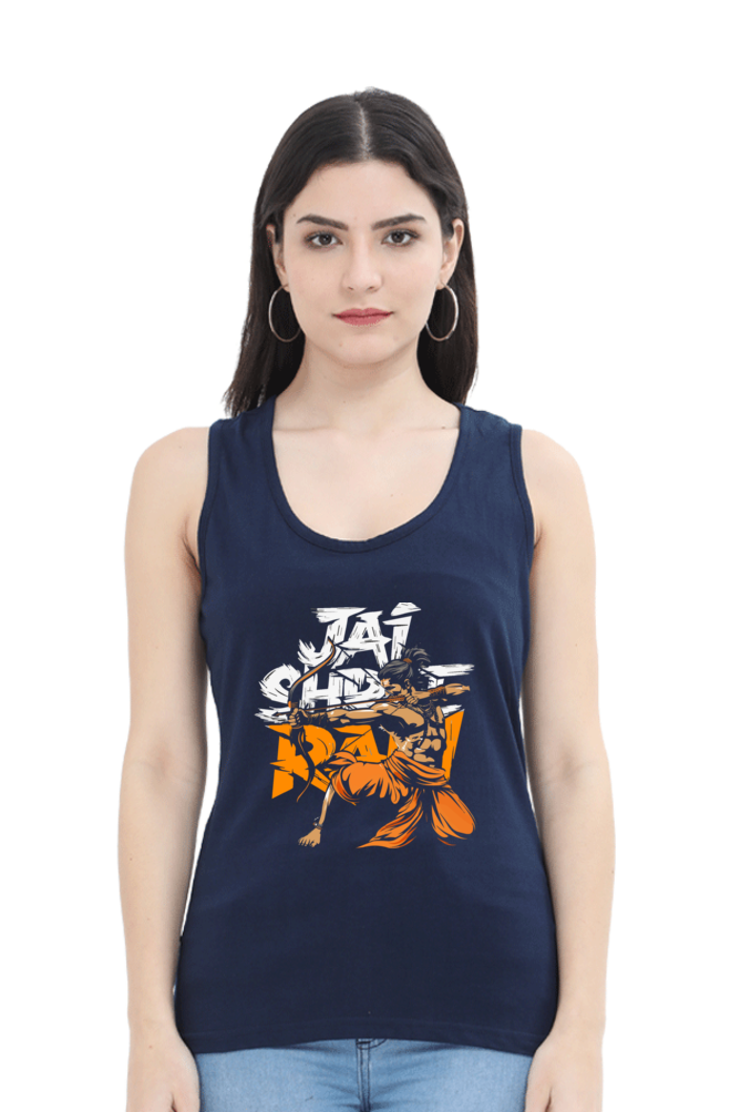 Ram Ji Dharma Protector Tank Top T-Shirts for Women Vastrdhamm